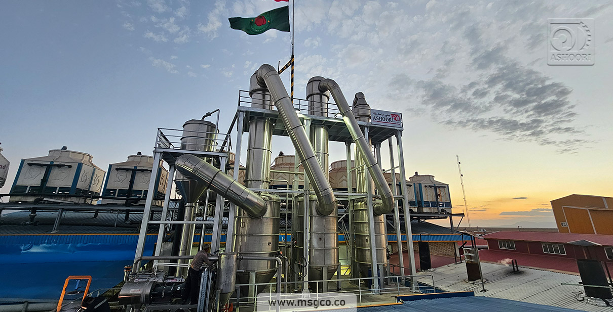 اواپراتور پخت و تغلیظ کننده کانتینیوس ماشین سازی عاشوری