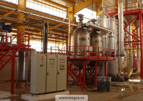 دستگاه تغلیظ کننده تحت خلاء بچ ماشین سازی عاشوری