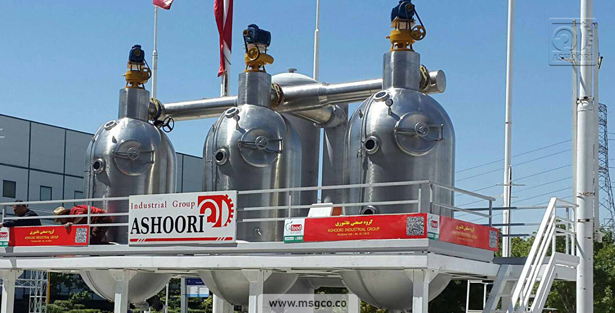 دستگاه تغلیظ کننده تحت خلاء بچ ماشین سازی عاشوری