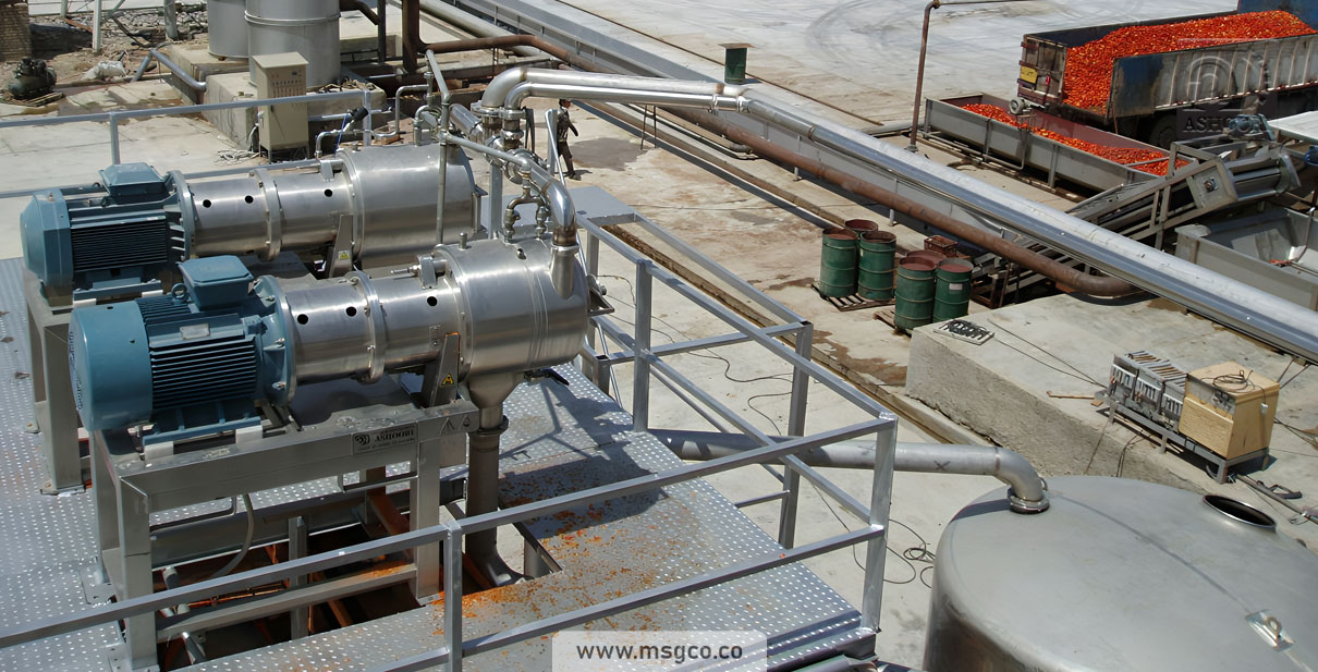 دستگاه صافی ( عصاره گیر ) توربو ماشین سازی عاشوری