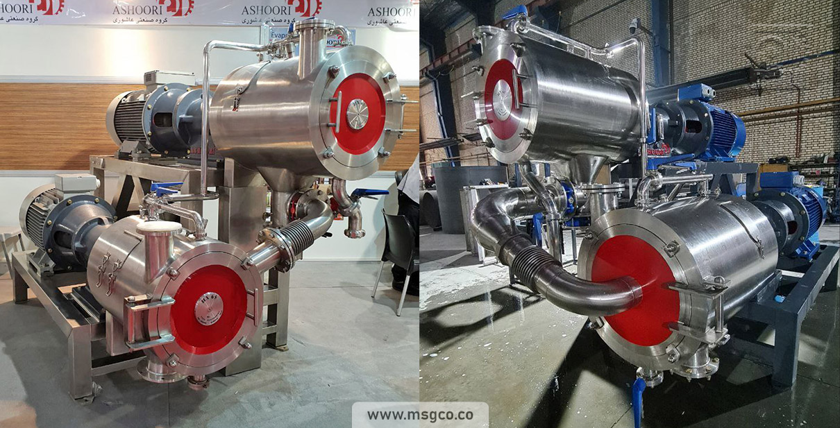 دستگاه صافی ( عصاره گیر ) توربو ماشین سازی عاشوری