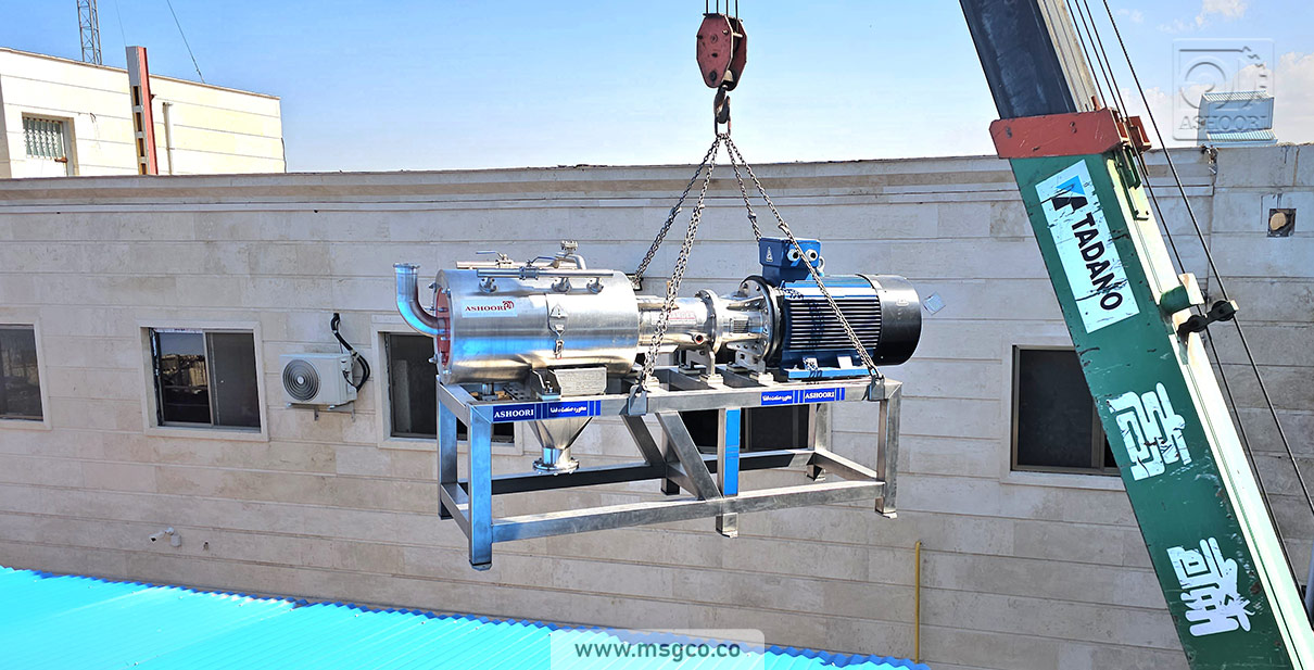 دستگاه صافی ( عصاره گیر ) توربو ماشین سازی عاشوری