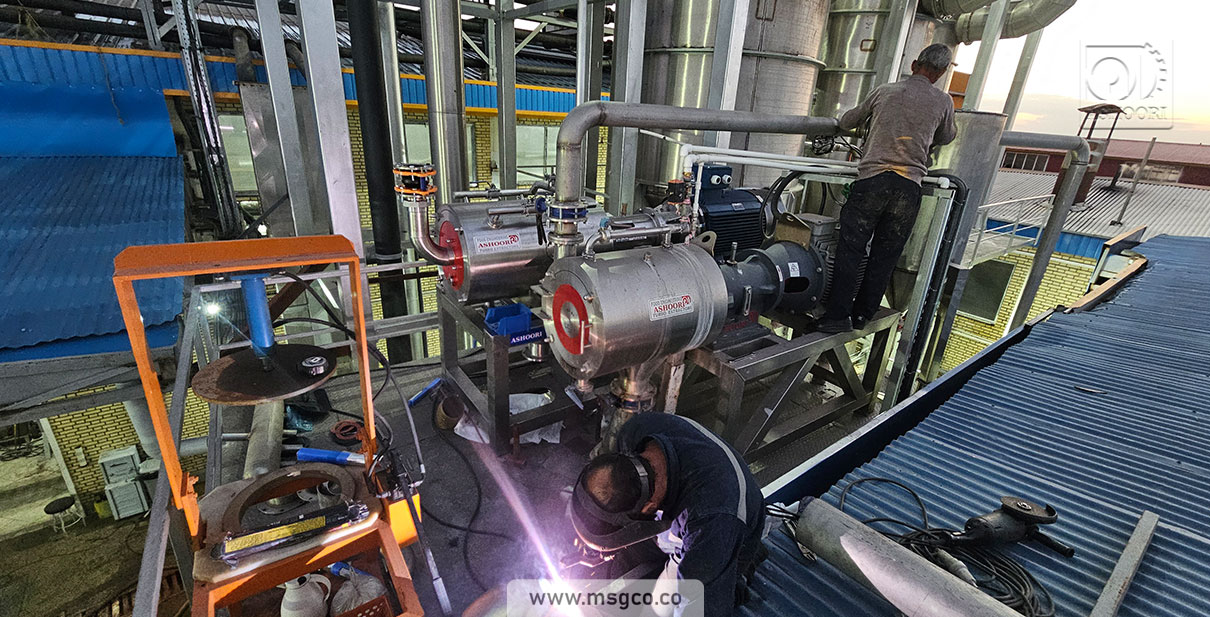 دستگاه صافی ( عصاره گیر ) توربو ماشین سازی عاشوری