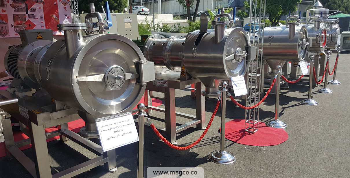 دستگاه صافی ( عصاره گیر ) توربو ماشین سازی عاشوری