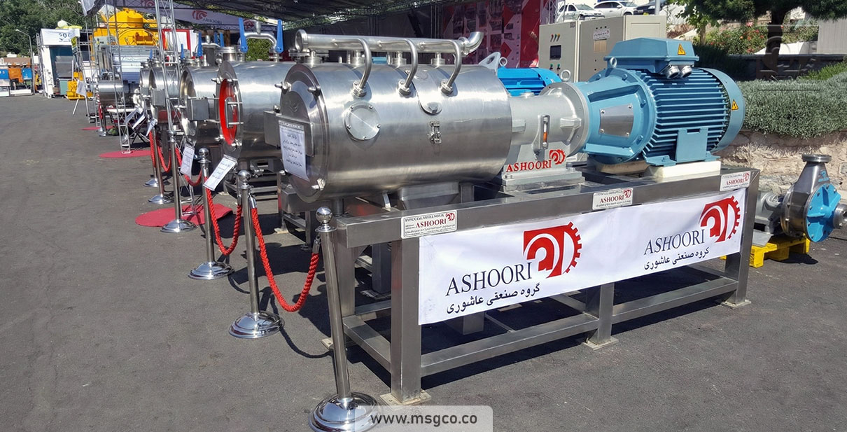 دستگاه صافی ( عصاره گیر ) توربو ماشین سازی عاشوری