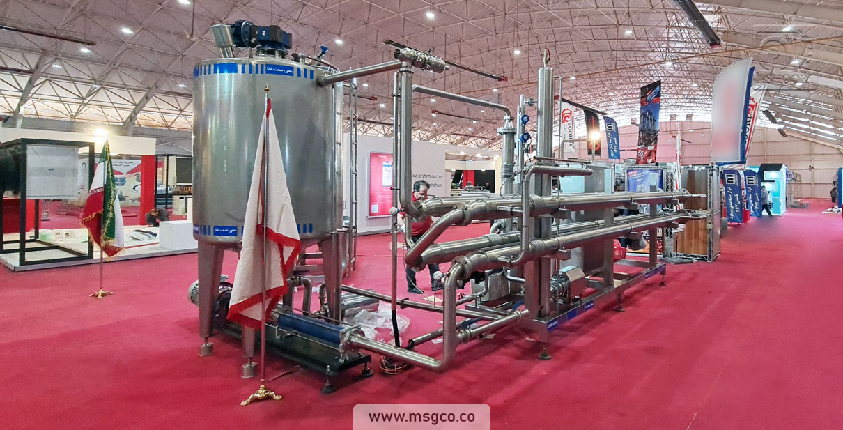 دستگاه پاستوریزاتور ماشین سازی عاشوری